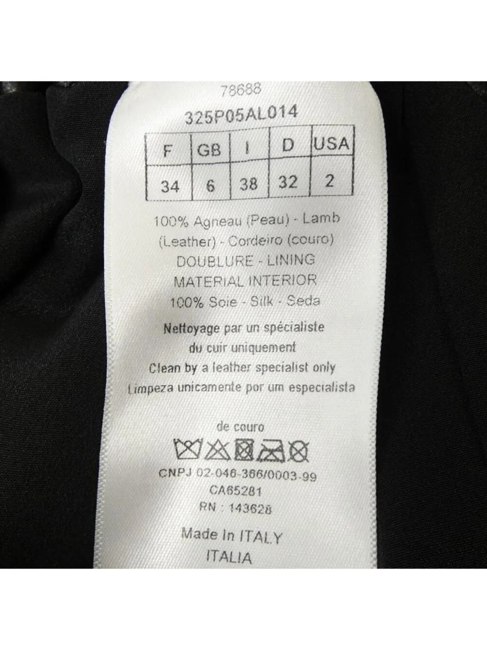 Dior Shorts Black